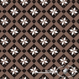 Textures   -   ARCHITECTURE   -   TILES INTERIOR   -   Ornate tiles   -  Geometric patterns - Geometric patterns tile texture seamless 18986