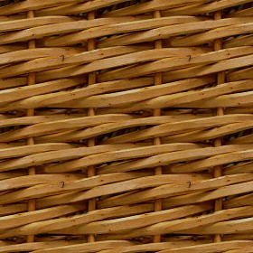 Textures   -   NATURE ELEMENTS   -  RATTAN &amp; WICKER - Wicker woven basket texture seamless 12598