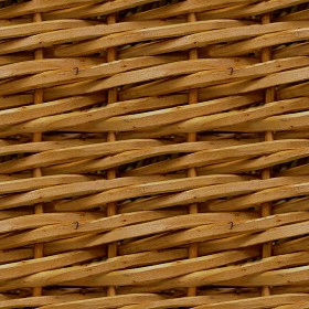 Textures   -   NATURE ELEMENTS   -   RATTAN &amp; WICKER  - Wicker woven basket texture seamless 12598 (seamless)