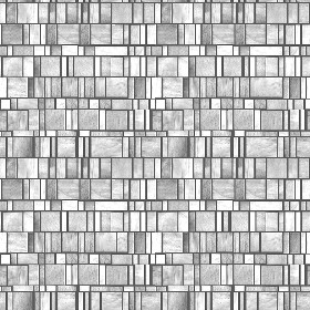 Textures   -   ARCHITECTURE   -   TILES INTERIOR   -   Mosaico   -   Mixed format  - Mosaico liberty style tiles texture seamless 15662 - Bump