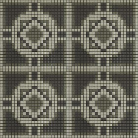 Textures   -   ARCHITECTURE   -   TILES INTERIOR   -   Mosaico   -   Classic format   -  Patterned - Mosaico patterned tiles texture seamless 15154