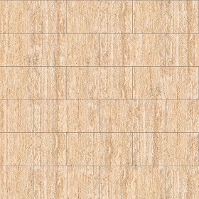 Textures   -   ARCHITECTURE   -   TILES INTERIOR   -   Marble tiles   -   Travertine  - Natural wax silver travertine floor tile texture seamless 14789 (seamless)
