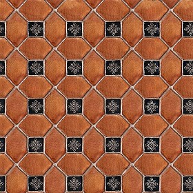 Textures   -   ARCHITECTURE   -   TILES INTERIOR   -   Terracotta tiles  - Spanish terracotta rustic tile texture seamless 17130 (seamless)
