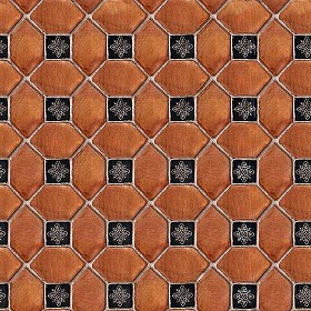 Textures   -   ARCHITECTURE   -   TILES INTERIOR   -  Terracotta tiles - Spanish terracotta rustic tile texture seamless 17130