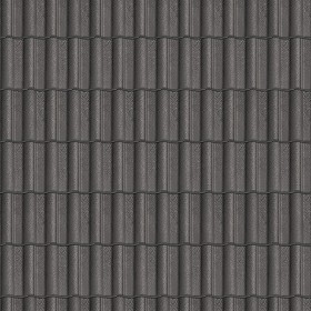 Textures   -   ARCHITECTURE   -   ROOFINGS   -   Clay roofs  - Concrete roof tile texture seamless 03469 (seamless)