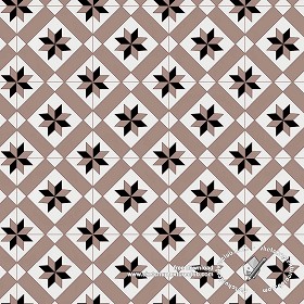 Textures   -   ARCHITECTURE   -   TILES INTERIOR   -   Ornate tiles   -  Geometric patterns - Geometric patterns tile texture seamless 18988