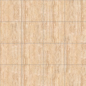 Textures   -   ARCHITECTURE   -   TILES INTERIOR   -   Marble tiles   -   Travertine  - Natural wax silver travertine floor tile texture seamless 14790 (seamless)