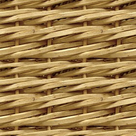 Textures   -   NATURE ELEMENTS   -  RATTAN &amp; WICKER - Wicker woven basket texture seamless 12600