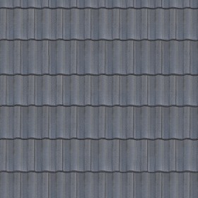 Textures   -   ARCHITECTURE   -   ROOFINGS   -  Clay roofs - Concrete roof tile texture seamless 03470