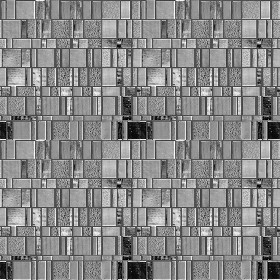 Textures   -   ARCHITECTURE   -   TILES INTERIOR   -   Mosaico   -   Mixed format  - Mosaico liberty style tiles texture seamless 15664 - Bump