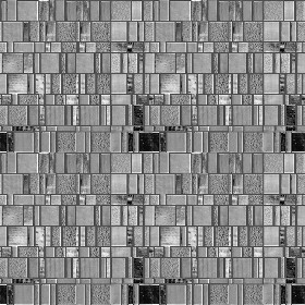 Textures   -   ARCHITECTURE   -   TILES INTERIOR   -   Mosaico   -   Mixed format  - Mosaico liberty style tiles texture seamless 15664 - Bump
