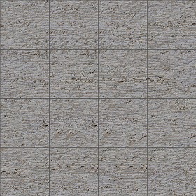 Textures   -   ARCHITECTURE   -   TILES INTERIOR   -   Marble tiles   -   Travertine  - Open pore travertine wall tile texture seamless 14791 (seamless)