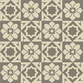 Textures   -   ARCHITECTURE   -   TILES INTERIOR   -   Cement - Encaustic   -   Victorian  - Victorian cement floor tile texture seamless 13784 (seamless)