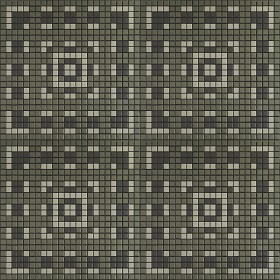 Textures   -   ARCHITECTURE   -   TILES INTERIOR   -   Mosaico   -   Classic format   -  Patterned - Mosaico patterned tiles texture seamless 15157