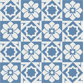 Textures   -   ARCHITECTURE   -   TILES INTERIOR   -   Cement - Encaustic   -   Victorian  - Victorian cement floor tile texture seamless 13785 (seamless)
