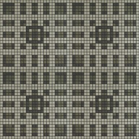 Textures   -   ARCHITECTURE   -   TILES INTERIOR   -   Mosaico   -   Classic format   -  Patterned - Mosaico patterned tiles texture seamless 15158