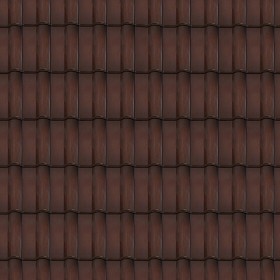 Textures   -   ARCHITECTURE   -   ROOFINGS   -   Clay roofs  - Terracotta roof tile texture seamless 03472 (seamless)