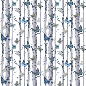 Textures   -   MATERIALS   -   WALLPAPER   -  various patterns - Trees background wallpaper texture seamless 12250