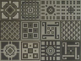 Textures   -   ARCHITECTURE   -   TILES INTERIOR   -   Mosaico   -   Classic format   -  Patterned - Mosaico cm90x120 patterned tiles texture seamless 15159