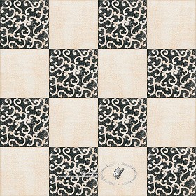 Textures   -   ARCHITECTURE   -   TILES INTERIOR   -   Ornate tiles   -   Mixed patterns  - Ornate ceramic tile texture seamless 20382 (seamless)