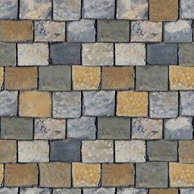 Textures   -   ARCHITECTURE   -   ROOFINGS   -   Slate roofs  - Slate roofing african multicolor texture seamless 04028 (seamless)