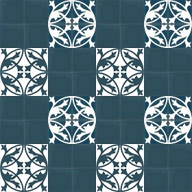 Textures   -   ARCHITECTURE   -   TILES INTERIOR   -   Cement - Encaustic   -  Encaustic - Traditional encaustic cement ornate tile texture seamless 13568