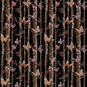 Textures   -   MATERIALS   -   WALLPAPER   -  various patterns - Trees background wallpaper texture seamless 12251
