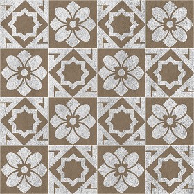 Textures   -   ARCHITECTURE   -   TILES INTERIOR   -   Cement - Encaustic   -  Victorian - Victorian cement floor tile texture seamless 13787