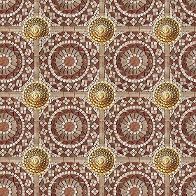 Textures   -   ARCHITECTURE   -   TILES INTERIOR   -  Coordinated themes - Mosaic tiles royal series texture seamless 14028