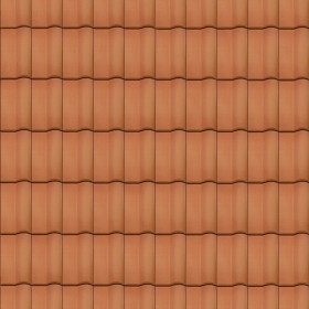 Textures   -   ARCHITECTURE   -   ROOFINGS   -   Clay roofs  - Terracotta roof tile texture seamless 03474 (seamless)