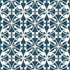 Textures   -   ARCHITECTURE   -   TILES INTERIOR   -   Cement - Encaustic   -   Encaustic  - Traditional encaustic cement ornate tile texture seamless 13569 (seamless)