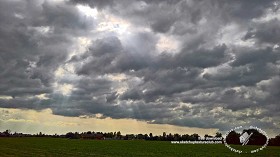 Textures   -   BACKGROUNDS &amp; LANDSCAPES   -  SKY &amp; CLOUDS - Cloudy sky with rural background 20815