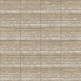 Textures   -   ARCHITECTURE   -   TILES INTERIOR   -   Marble tiles   -   Travertine  - Striated travertine floor tile texture seamless 14798 (seamless)