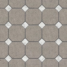 Textures   -   ARCHITECTURE   -   PAVING OUTDOOR   -   Concrete   -  Blocks regular - Paving outdoor concrete regular block texture seamless 05764