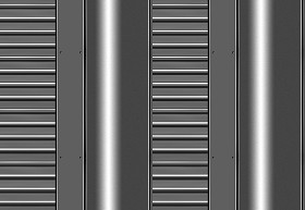 Textures   -   MATERIALS   -   METALS   -   Facades claddings  - Stainless metal facade cladding texture seamless 10237 (seamless)