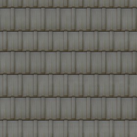 Textures   -   ARCHITECTURE   -   ROOFINGS   -  Clay roofs - Terracotta roof tile texture seamless 03478