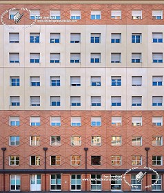 Textures   -   ARCHITECTURE   -   BUILDINGS   -  Residential buildings - Brick facade residential building 18231