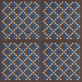 Textures   -   ARCHITECTURE   -   TILES INTERIOR   -   Mosaico   -   Classic format   -   Patterned  - Mosaico patterned tiles texture seamless 15165 (seamless)