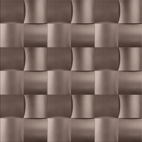 Textures   -   ARCHITECTURE   -   DECORATIVE PANELS   -   3D Wall panels   -  Mixed colors - Interior 3D wall panel texture seamless 02856