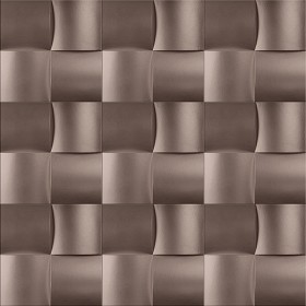 Textures   -   ARCHITECTURE   -   DECORATIVE PANELS   -   3D Wall panels   -   Mixed colors  - Interior 3D wall panel texture seamless 02856 (seamless)