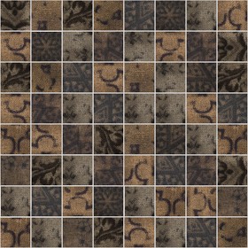 Textures   -   ARCHITECTURE   -   TILES INTERIOR   -   Mosaico   -  Mixed format - Mosaico patterned tiles texture seamless 1 15675