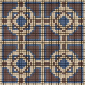 Textures   -   ARCHITECTURE   -   TILES INTERIOR   -   Mosaico   -   Classic format   -   Patterned  - Mosaico patterned tiles texture seamless 15167 (seamless)