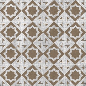 Textures   -   ARCHITECTURE   -   TILES INTERIOR   -   Cement - Encaustic   -   Victorian  - Victorian cement floor tile texture seamless 13795 (seamless)
