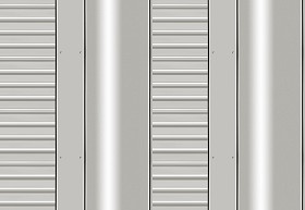 Textures   -   MATERIALS   -   METALS   -  Facades claddings - White metal facade cladding texture seamless 10240