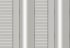 Textures   -   MATERIALS   -   METALS   -   Facades claddings  - White metal facade cladding texture seamless 10240 (seamless)