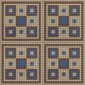 Textures   -   ARCHITECTURE   -   TILES INTERIOR   -   Mosaico   -   Classic format   -   Patterned  - Mosaico patterned tiles texture seamless 15168 (seamless)