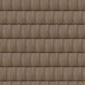 Textures   -   ARCHITECTURE   -   ROOFINGS   -   Clay roofs  - Terracotta roof tile texture seamless 03482 (seamless)