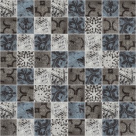 Textures   -   ARCHITECTURE   -   TILES INTERIOR   -   Mosaico   -  Mixed format - Mosaico patterned tiles texture seamless 1 15677