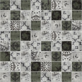 Textures   -   ARCHITECTURE   -   TILES INTERIOR   -   Mosaico   -  Mixed format - Mosaico patterned tiles texture seamless 1 15678