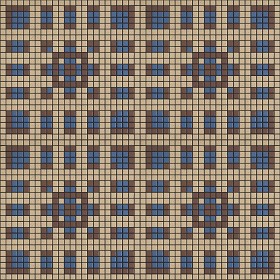 Textures   -   ARCHITECTURE   -   TILES INTERIOR   -   Mosaico   -   Classic format   -   Patterned  - Mosaico patterned tiles texture seamless 15171 (seamless)
